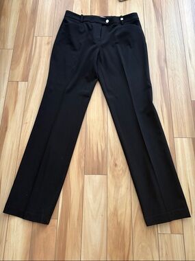 Calvin Klein Black Tailored Dress Pants